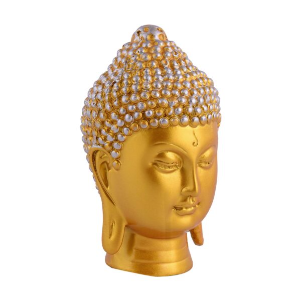 Buddha Idol Statue Showpiece Gift Gifting Item Polystone Home Decor Decoration - Image 4